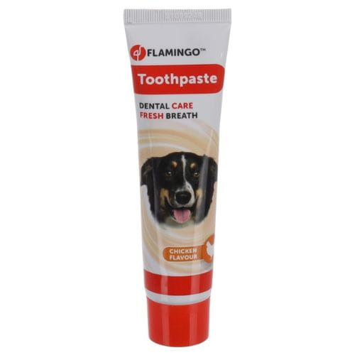 Flamingo Pasta do Zębów dla Psa – Smak Kurczaka 85g