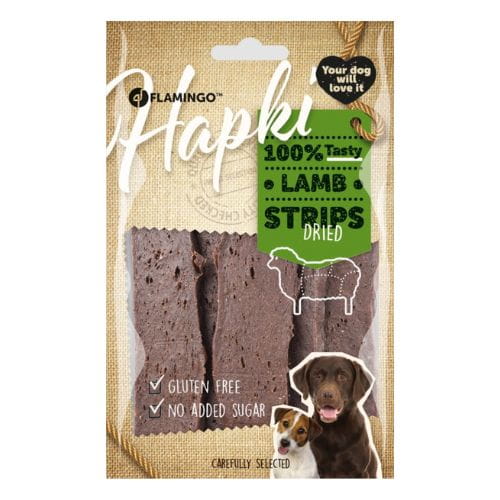 Flamingo Hapki – Bezzbożowe Przysmaki z Jagnięciną dla Psów 85g