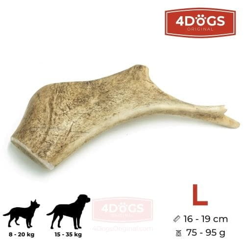 Gryzak z Poroża Daniela 4DOGS L – Naturalna Przekąska dla Psów
