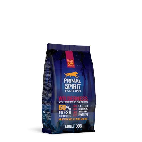 Primal Spirit Wilderness 1kg – Bezzbożowa Karma Dla Psów Aktywnych