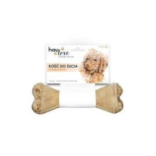 HauLove Kość z Kaczką i Jabłkiem 17 cm – Naturalna Przekąska