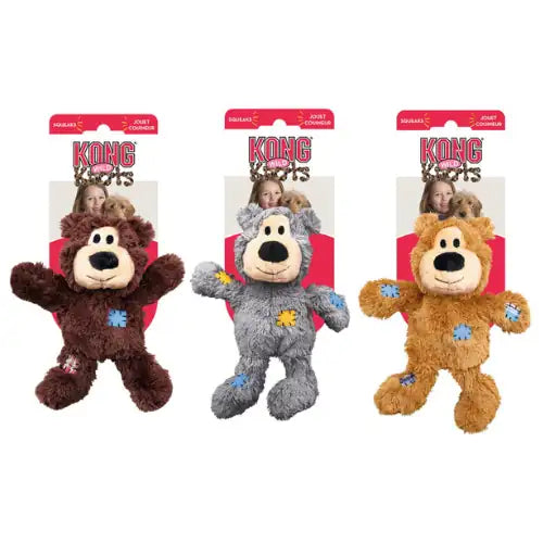 KONG Wild Knots Bear M/L – Wytrzymała Pluszowa Zabawka z Węzłami