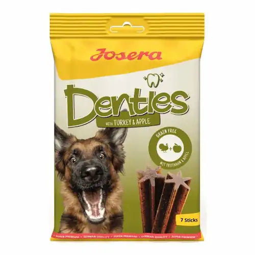 Josera Denties Turkey & Apple 180g – Dentystyczne Przysmaki