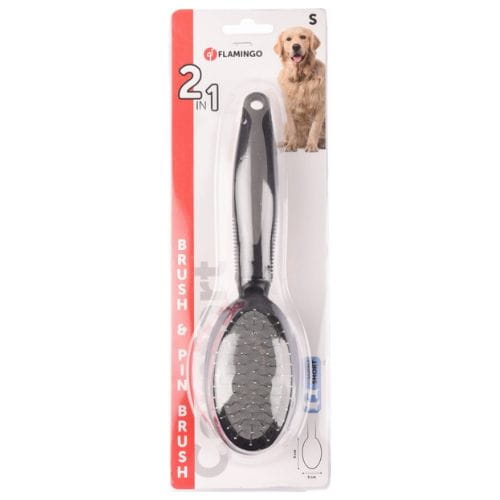 Flamingo Szczotka Wielofunkcyjna – Rozczesywanie i Masaż Psa