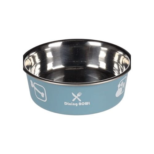 Flamingo Miska Kena – Błękitna, Stalowa, Antypoślizgowa