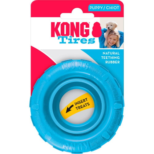 KONG Puppy Tires – Opona dla Ząbkujących Szczeniąt 9 cm