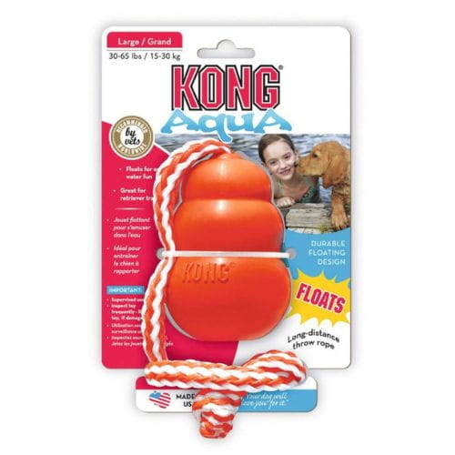 KONG Aqua L – Pływający Aport do Zabawy w Wodzie