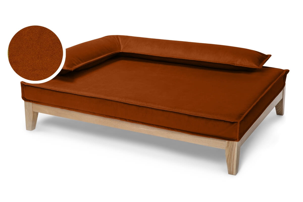 Hectolove Duo Tierra – Drewniane Legowisko Ortopedyczne