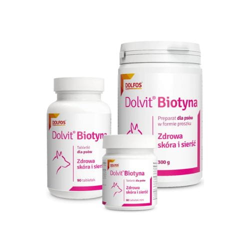 Dolfos Biotyna Proszek 300g – Zdrowa Skóra i Sierść dla Twojego Pupila