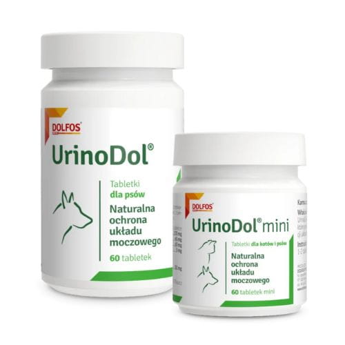 Dolfos UrinoDol Mini 24g – Mini Tabletki Wspierające Układ Moczowy Psa