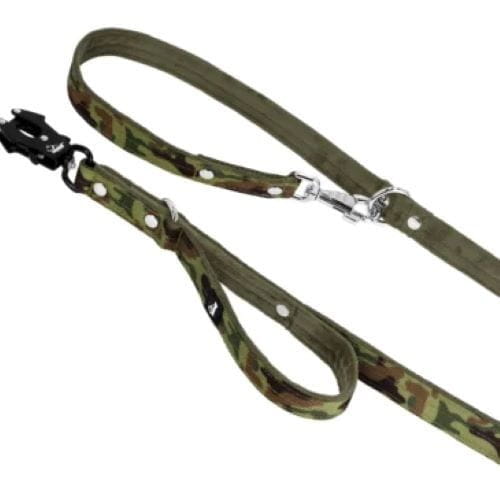 Hundstaff Multi Guard Leash – Smycz Camo Green 250cm z Twist & Lock