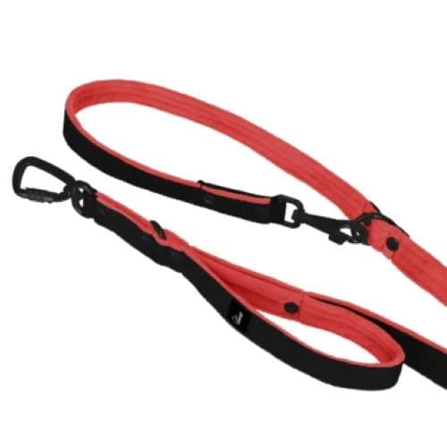 Hundstaff Multi Guard 250 cm – Smycz Czerwona z Twist & Lock