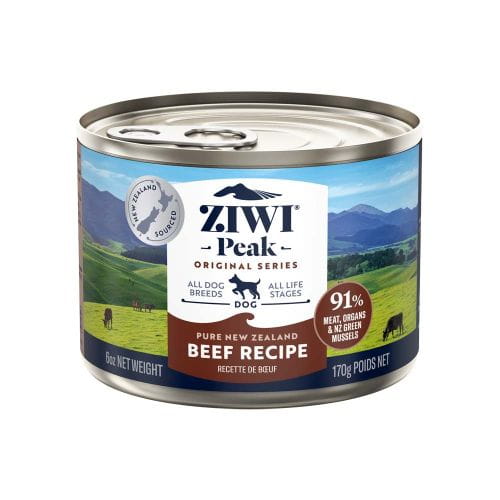 ZiwiPeak Wołowina 170g – Naturalna Karma Monobiałkowa