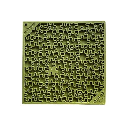 Soda Pup Puzzle – Antystresowa Mata do Lizania z Wzorem Układanki