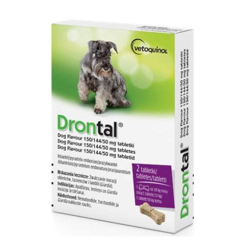 Drontal Dog Flavour – Tabletki Odrobaczające dla Psów Dużych Ras