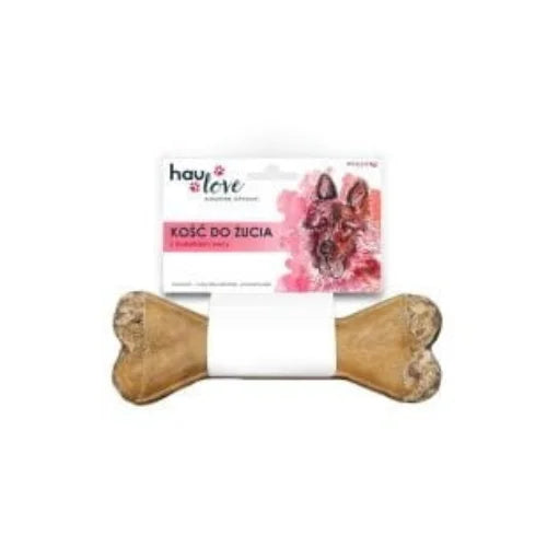 HauLove Kość z Wołowiny i Owcy 17 cm – Gryzak Dla Psów Dużych Ras