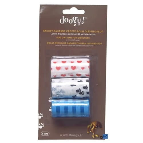 Chadog – Ekologiczne Woreczki na Psie Odchody 60 szt.