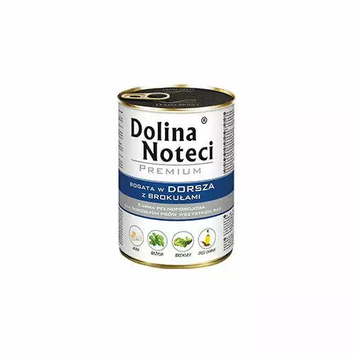 Dolina Noteci 400g – Mokra Karma z Dorszem i Brokułami