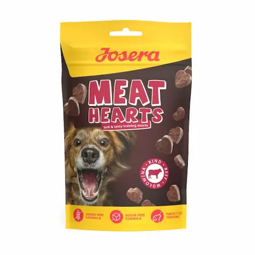 Josera Meat Hearts Beef 70g – Przysmak Treningowy z Wołowiną