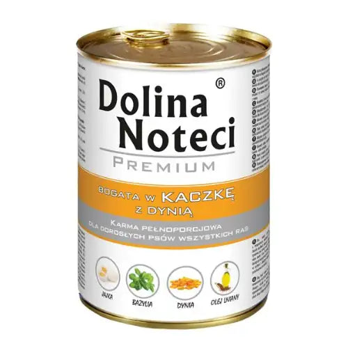 Dolina Noteci Premium 800g – Mokra Karma z Kaczką i Dynią