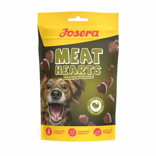 Josera Meat Hearts Turkey 70g – Przysmak Treningowy z Indykiem