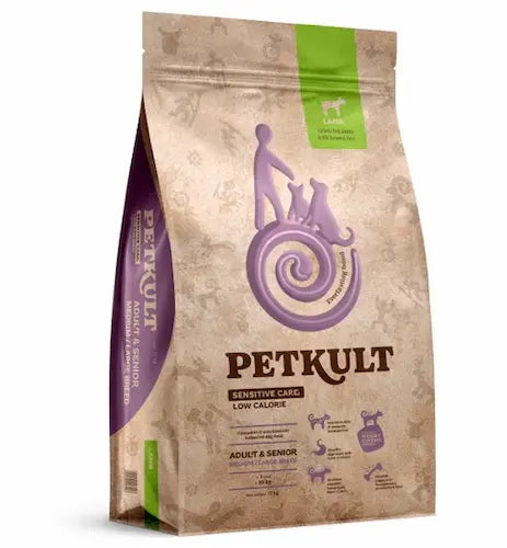 PETKULT Low Calories Lamb M/L– Karma dla psów z nadwagą i seniorów 3kg
